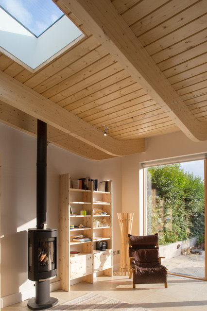 Extension to Family Home, Griffith Avenue scandinavian-living-room