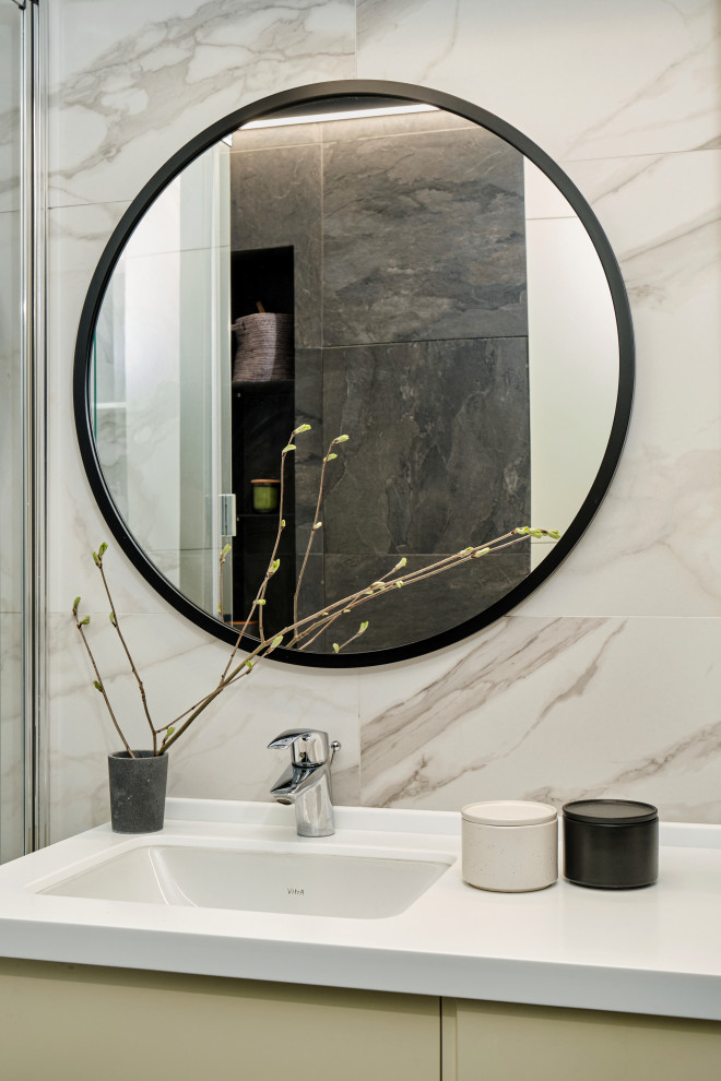 Современный интерьер для молодой семьи.