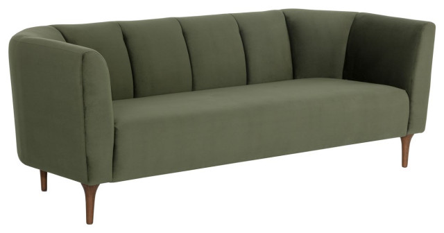 Sunpan Magnolia Sofa - Evergreen - Midcentury - Sofas - by Unlimited  Furniture Group | Houzz