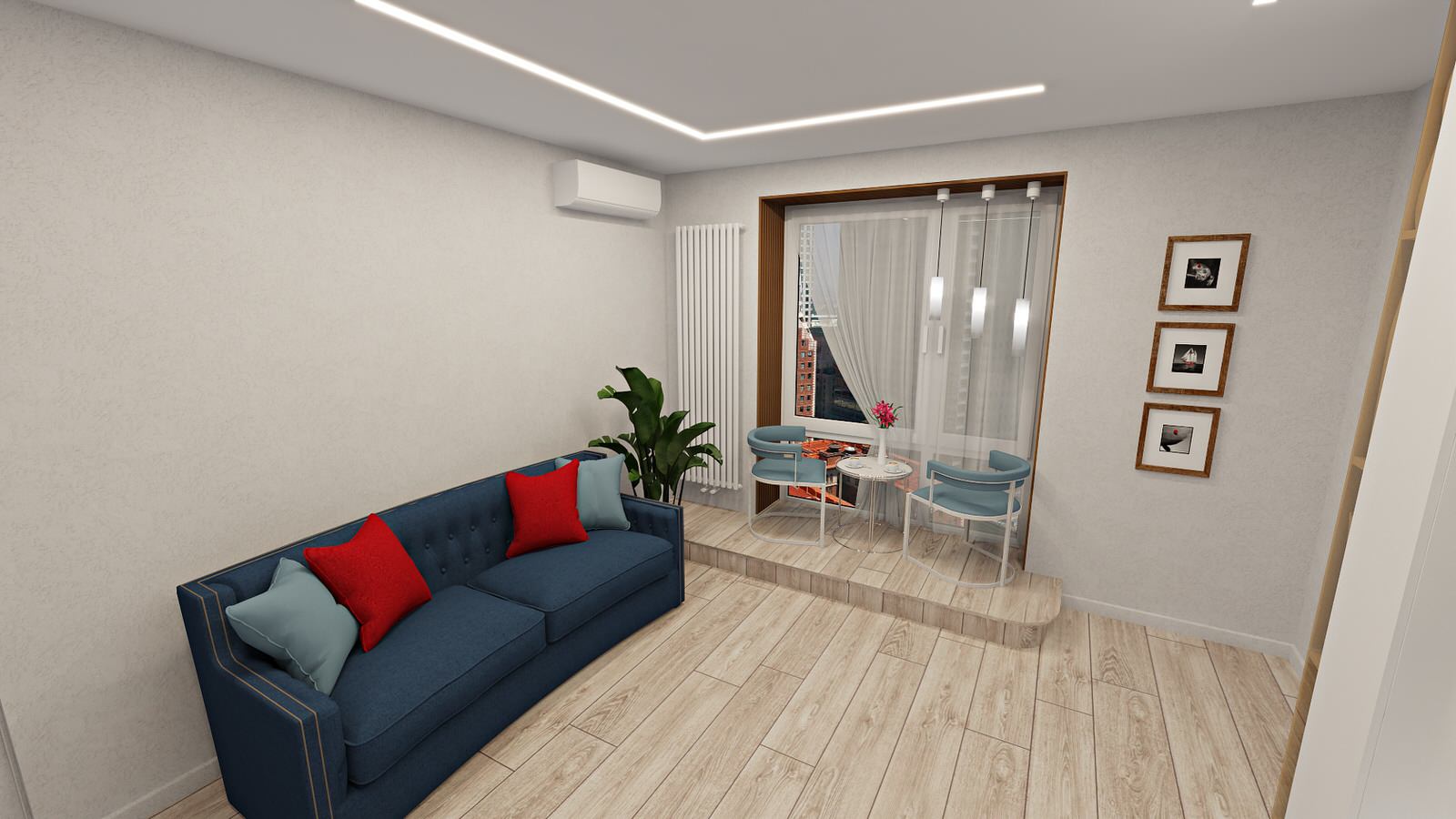 2х-комн. квартира в современном стиле