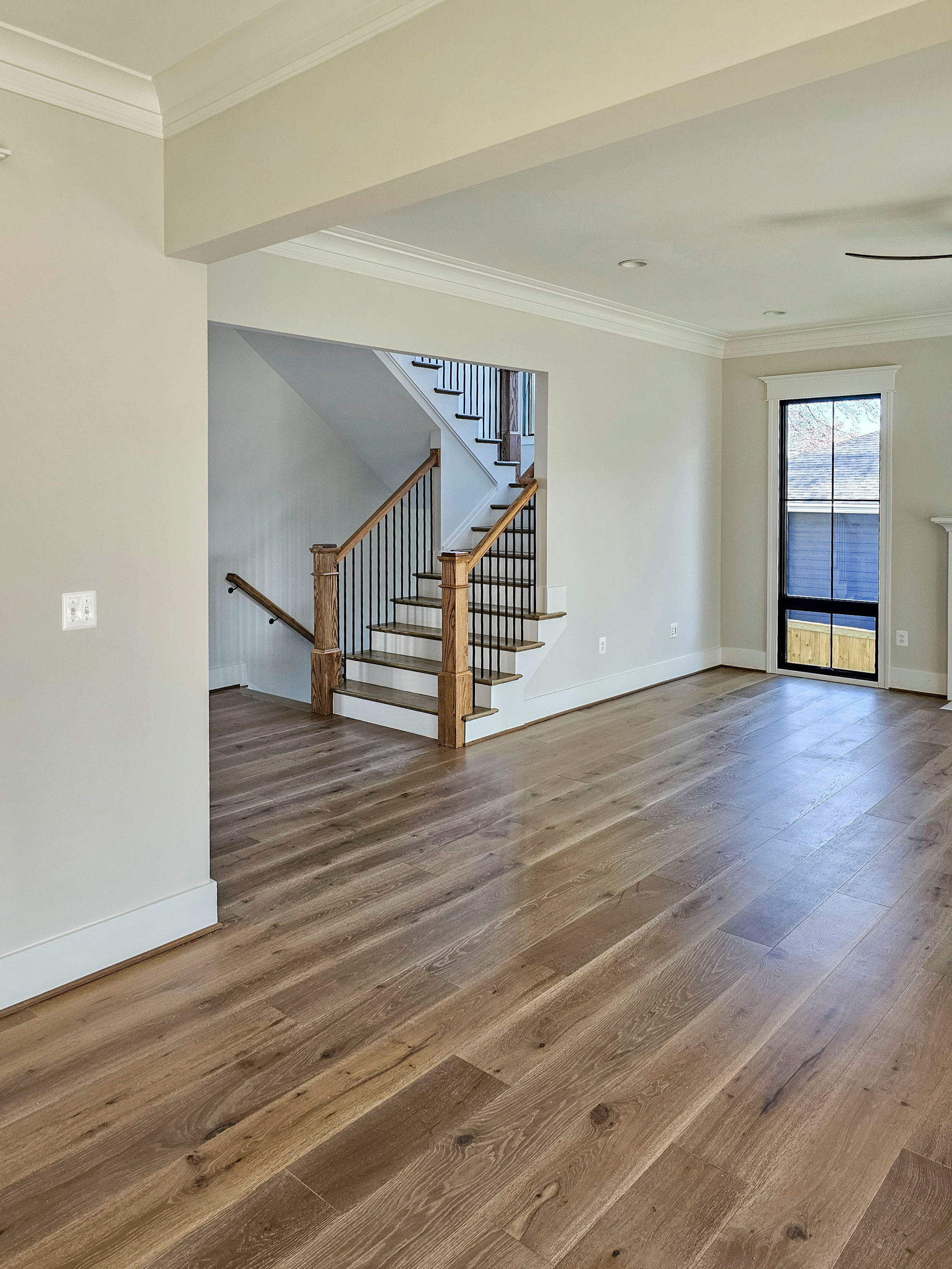 105_Modern and Bold U-Shaped Staircase, Vienna VA 22180