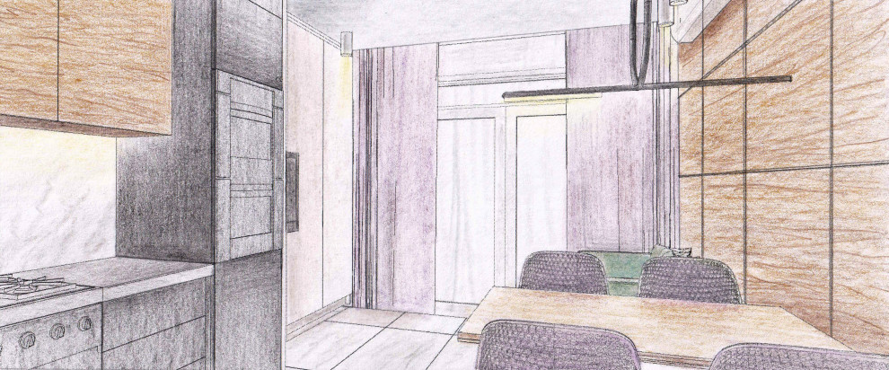 Кухня-гостиная (ракурс 1)