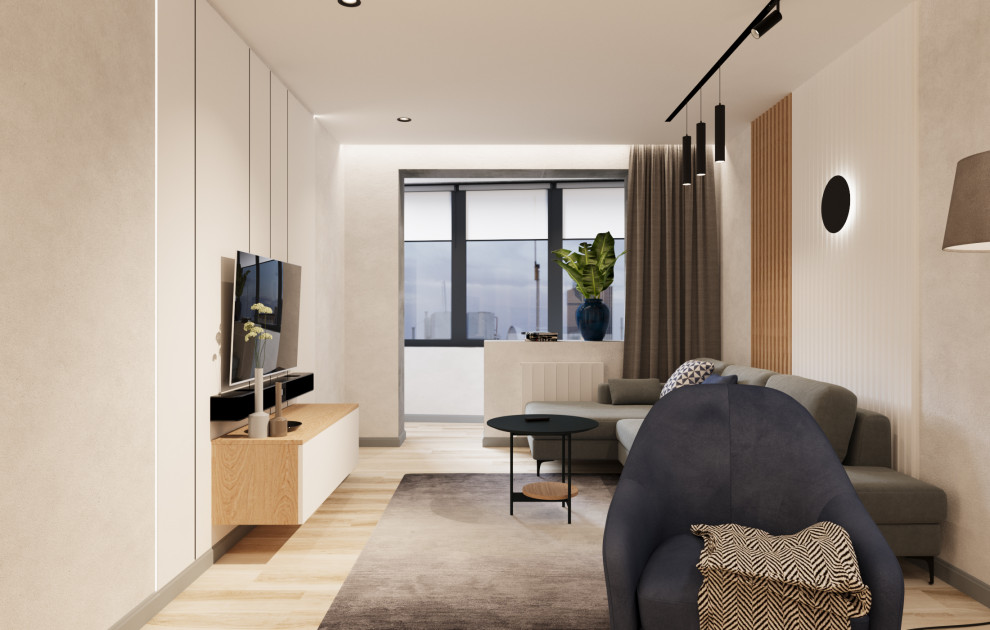 Двухкомнатная квартира с мужским характером