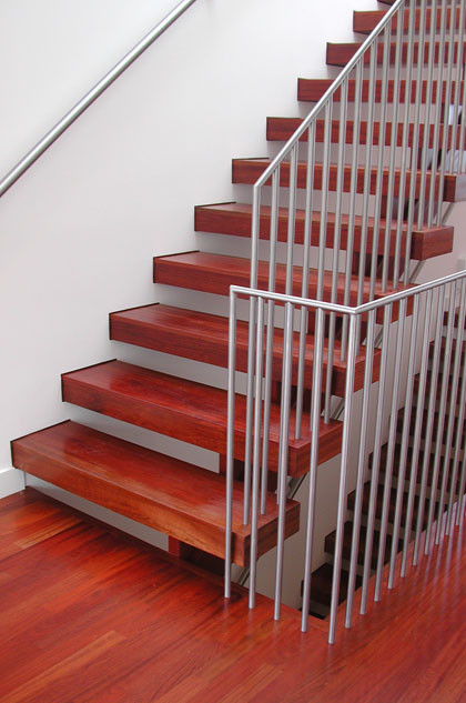 Design ideas for a modern staircase in San Francisco.