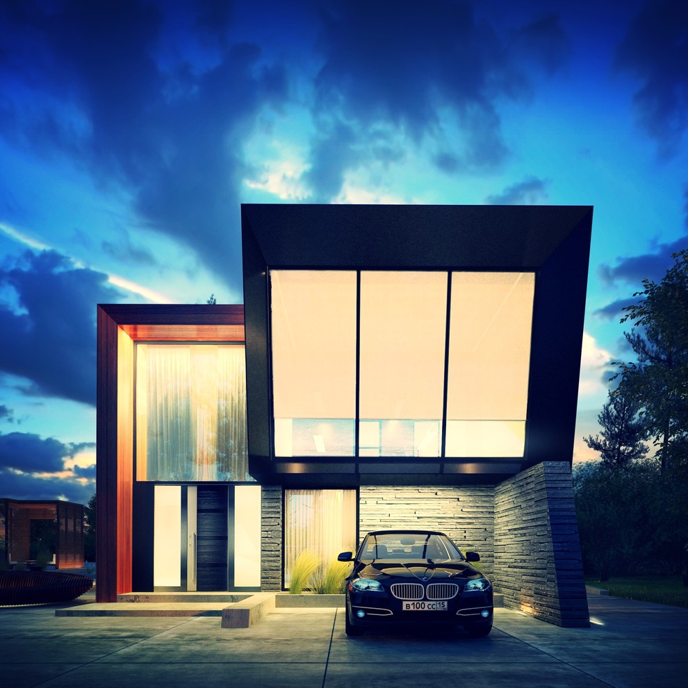 Проект компактного загородного дома