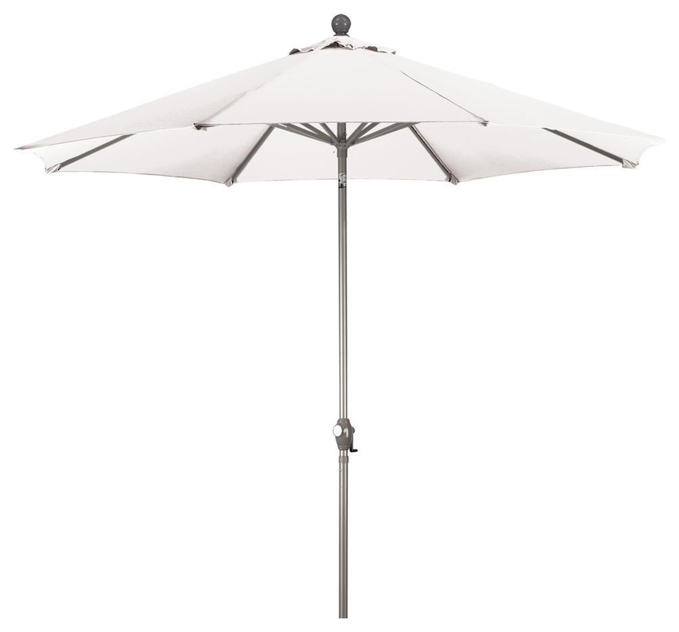 9 ft. Market Patio Umbrella in White