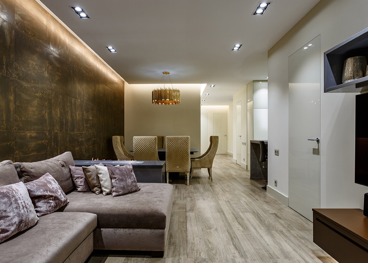 Семейная квартира в современном стиле