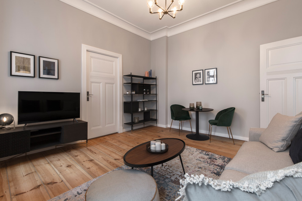 Skandinavisches Wohnzimmer in Berlin