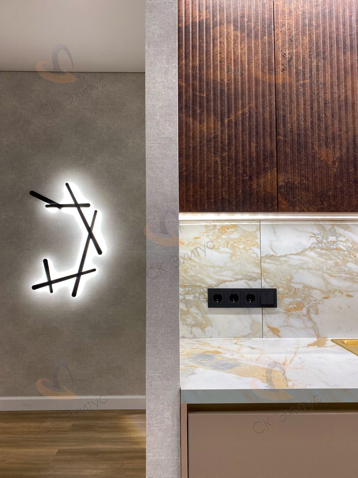 Ремонт 3-х комнатной квартиры в жилом комплексе "Duderhof Club"