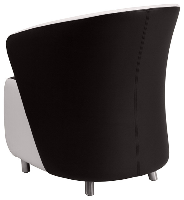 Black Leather Lounge Chair Indoor Chaise Lounge Chairs by Dot & Bo