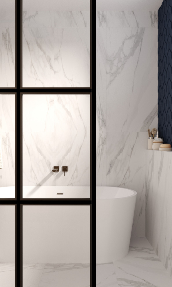 Дизайн проект ванной комнаты г.Котово