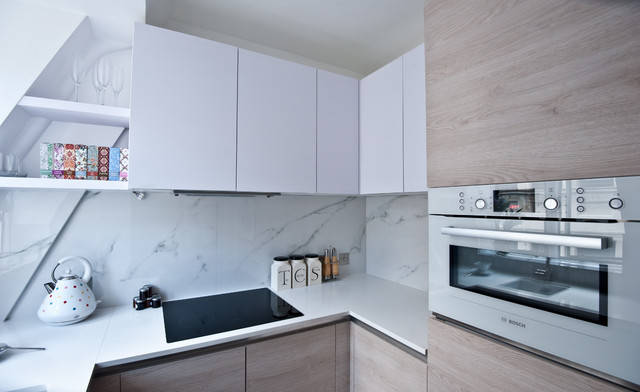 Fleet Street, EC4: Minimalist Studio modern-kitchen