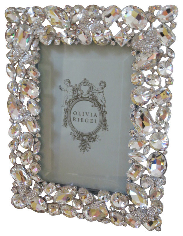 Olivia Riegel Roxy Swarovski Crystal Photo Frames - Traditional - Picture  Frames - by Eva Florence | Houzz