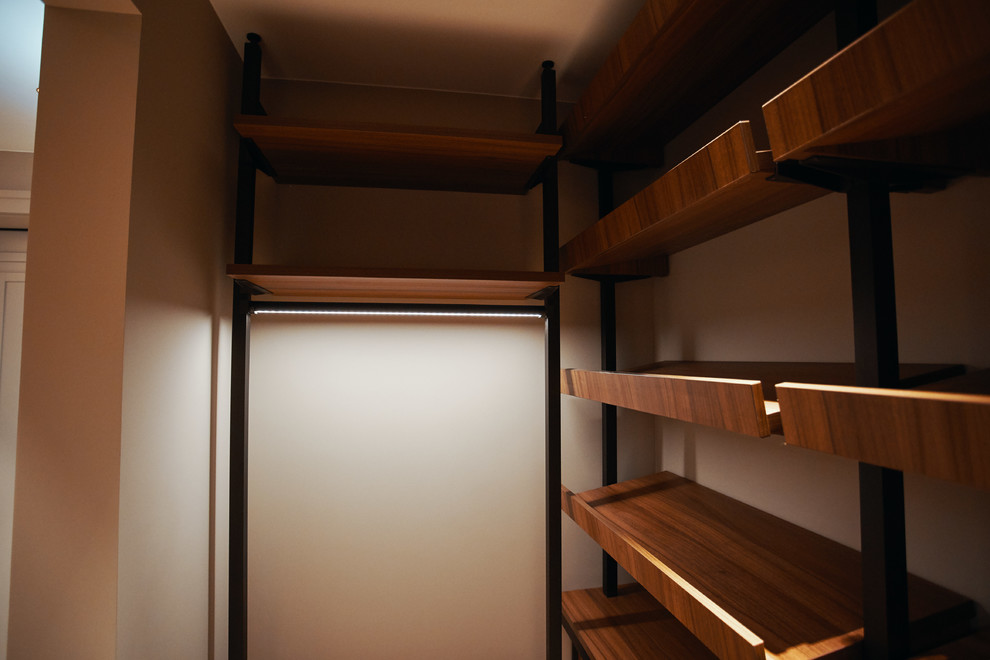 raumplus в интерьере квартиры на Минской, гардеробная UNO коридор