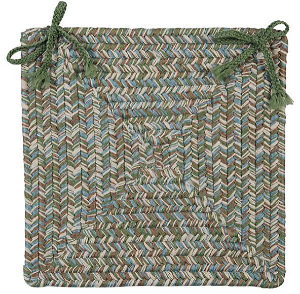 Corsica Seagrass Chair Pad (single), Chair Pad, Braided