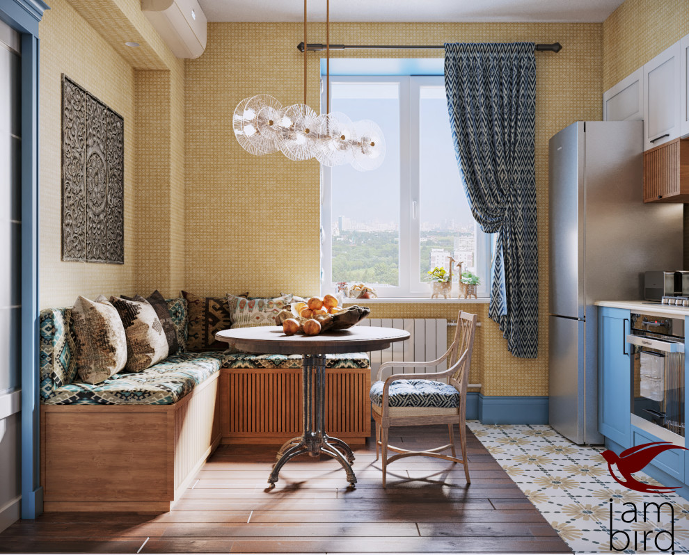 Бохо-Шик в историческом районе Москвы 80 кв.м