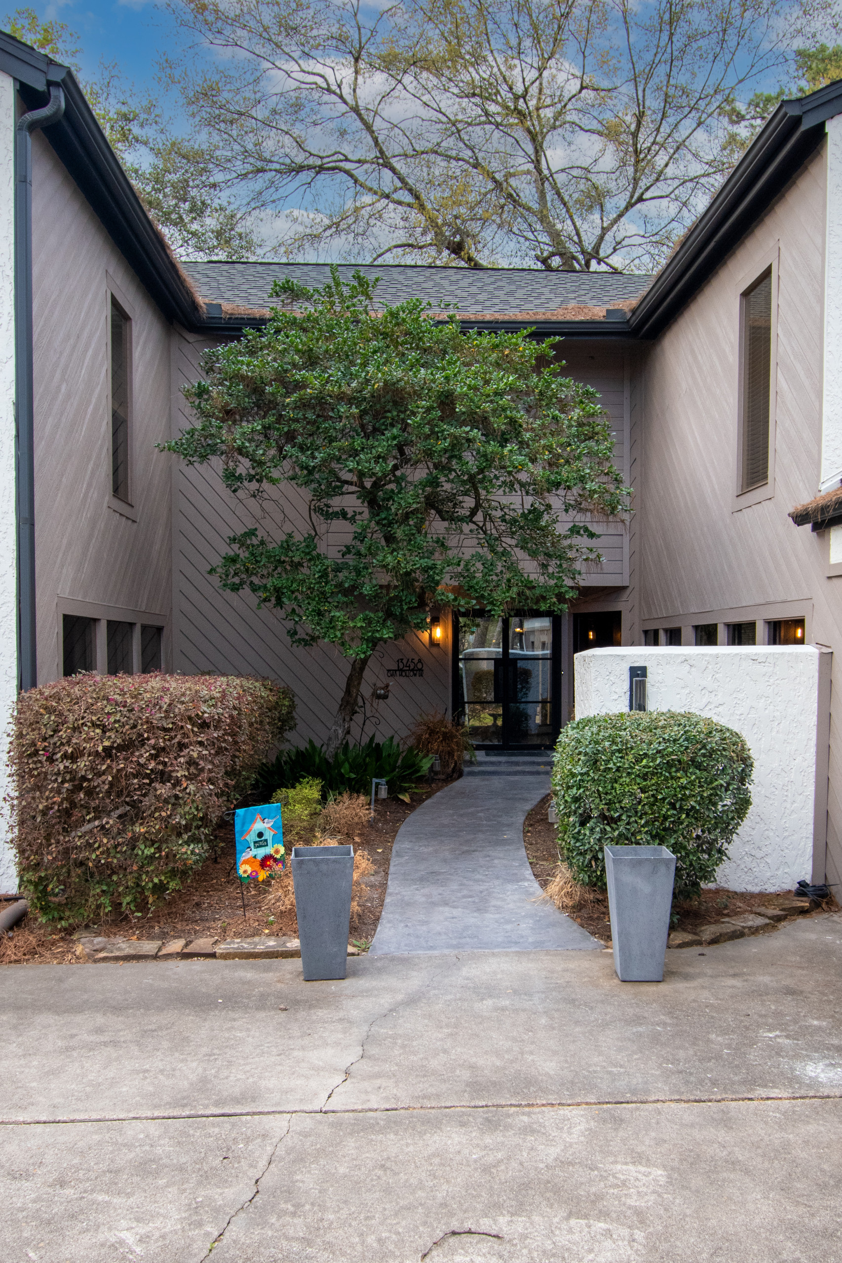 Contemporary Entry Makeover: Iron Door Installation in Tomball & Cypress