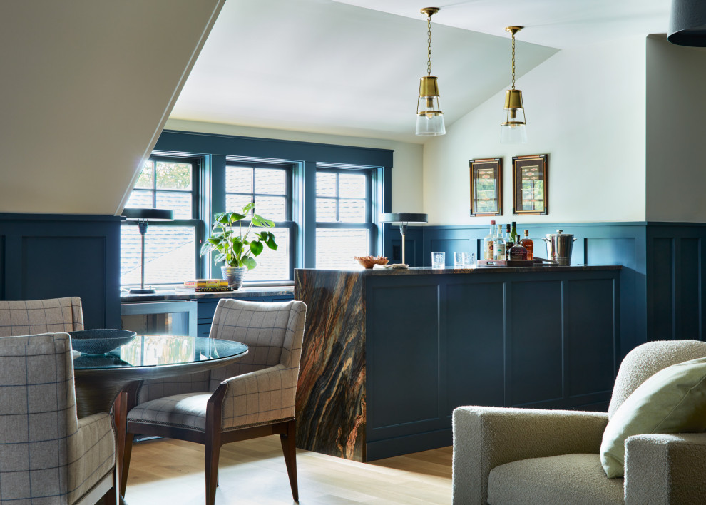 Farmhouse New Build & Design - Farmhouse - Home Bar - Bridgeport - by ...