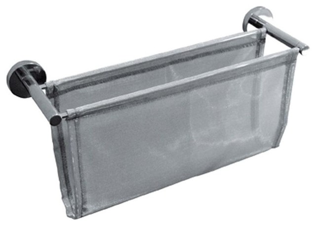 Boston Stainless Steel Magazine Rack