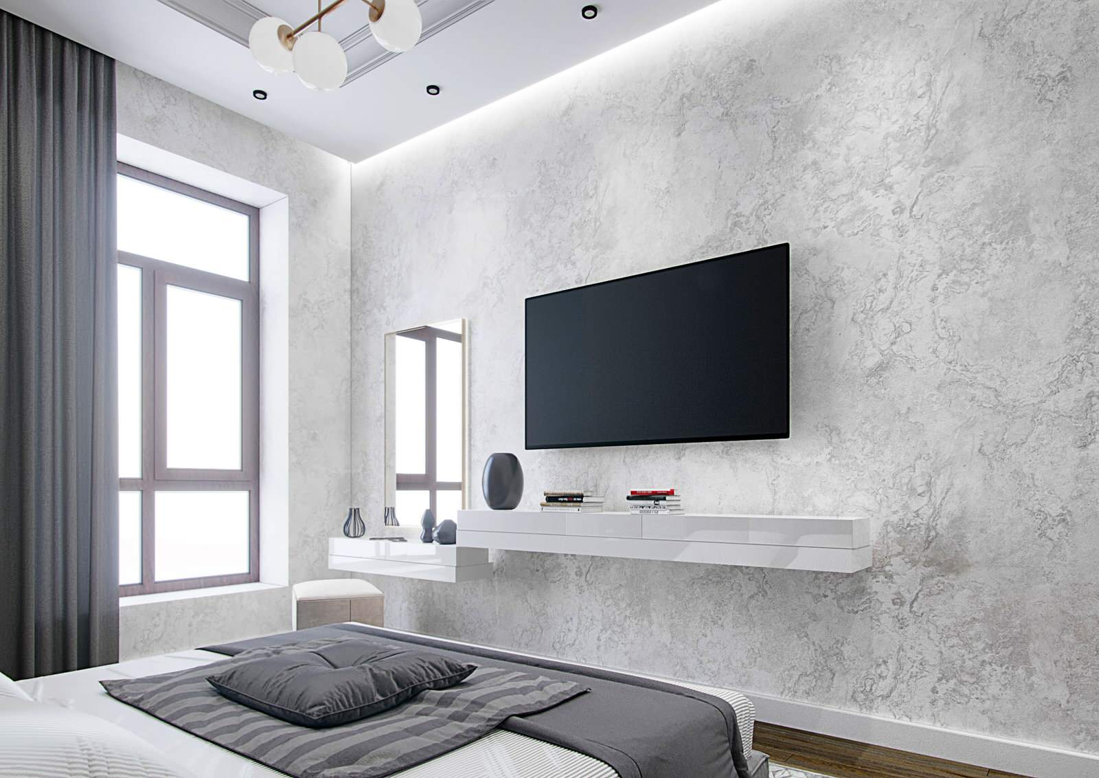 Bed room interior design