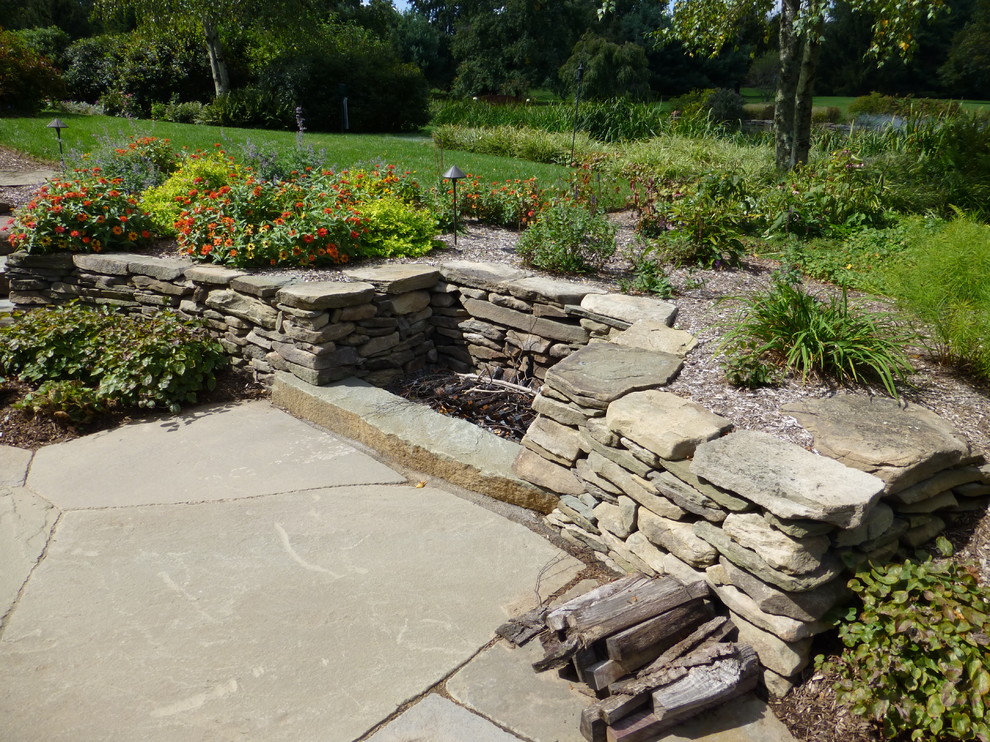 Inspiration for a rustic home design remodel in Philadelphia