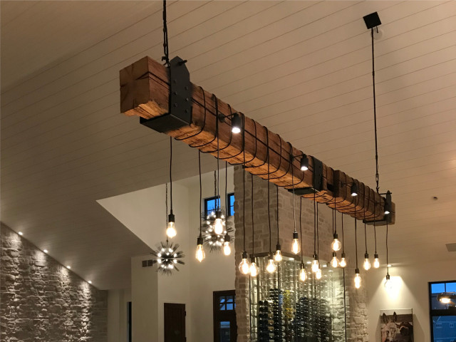 Lighting rustico-cantina