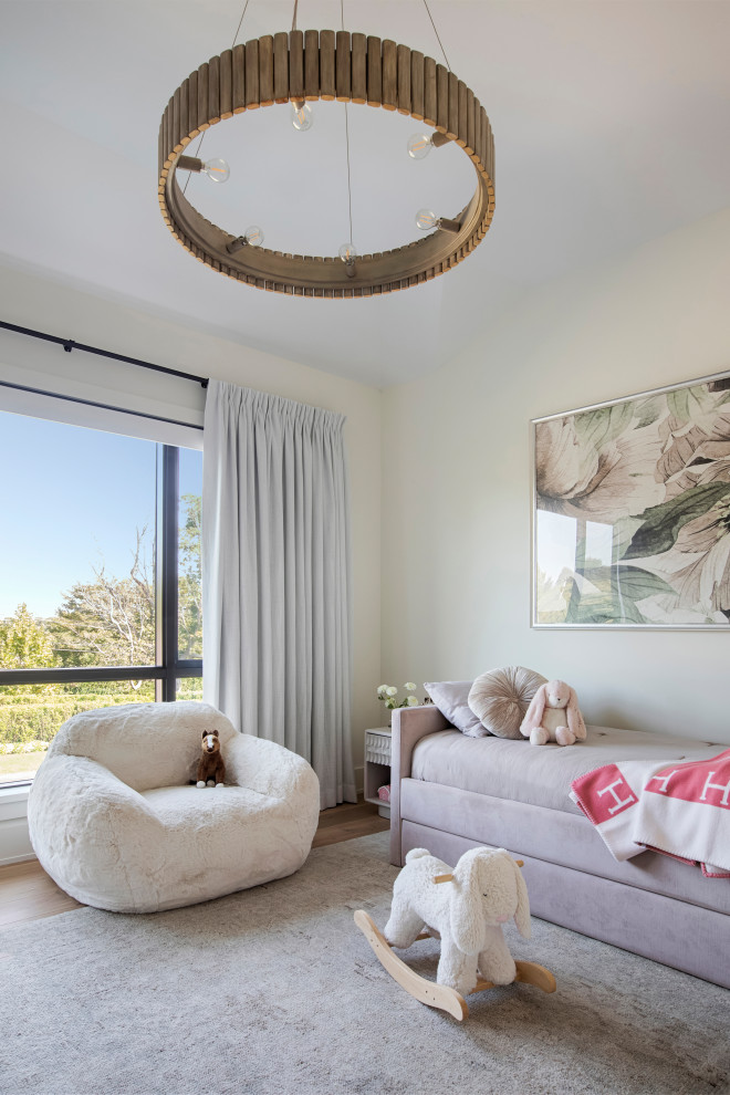 Inspiration for a contemporary kids' room remodel in New York