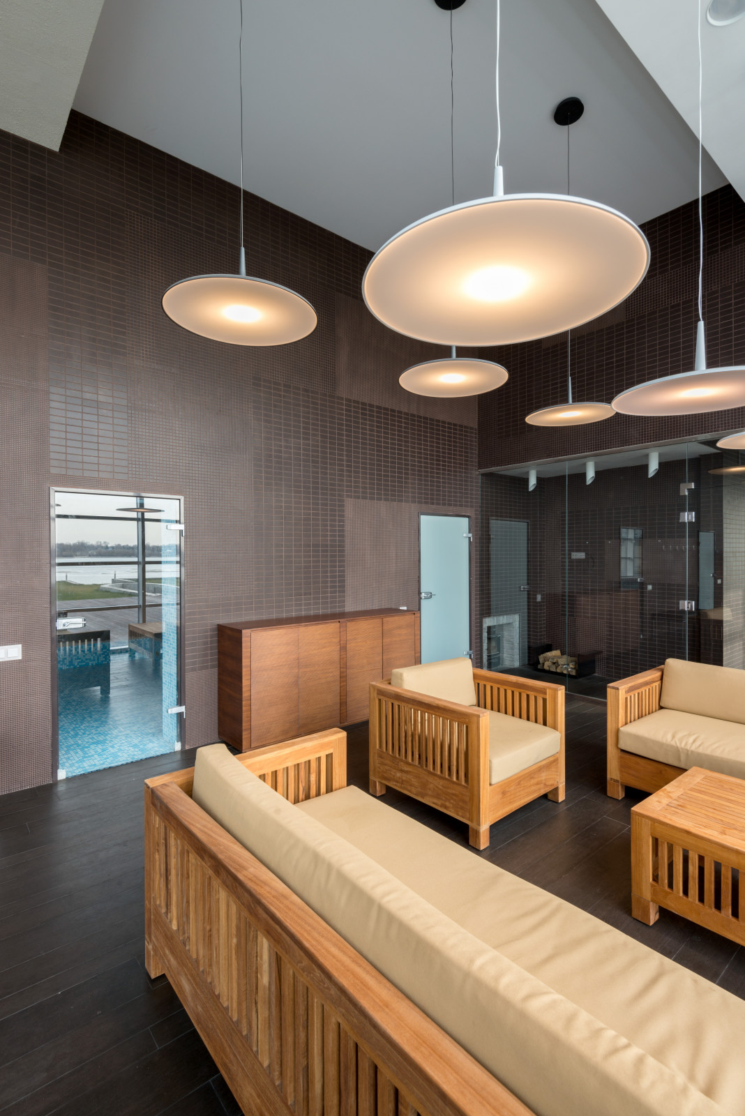 Частный спа-комплекс с бассейном