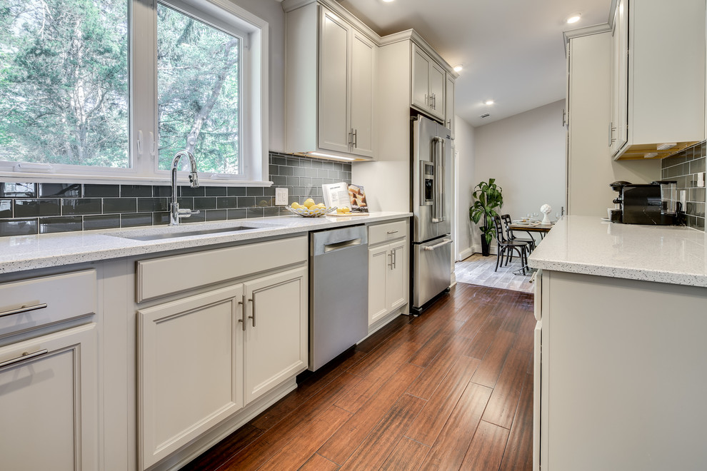Inspiration for a transitional kitchen remodel in DC Metro