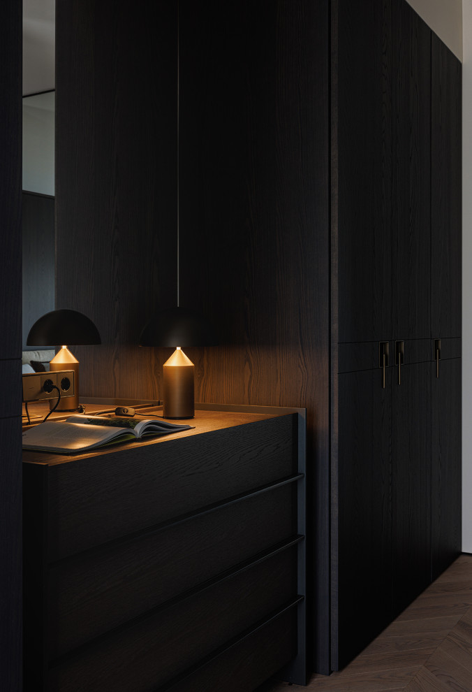 Монохромная квартира 90 м2 в центре Москвы