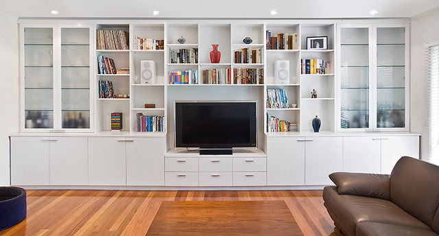 Dillon Residence contemporary-vardagsrum