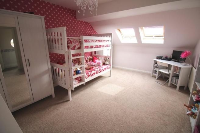 This is an example of a bedroom in Devon.