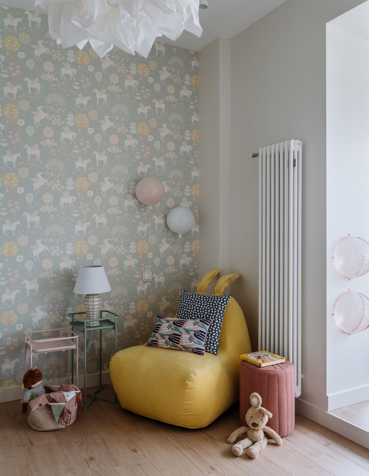 Квартира в пастельных цветах