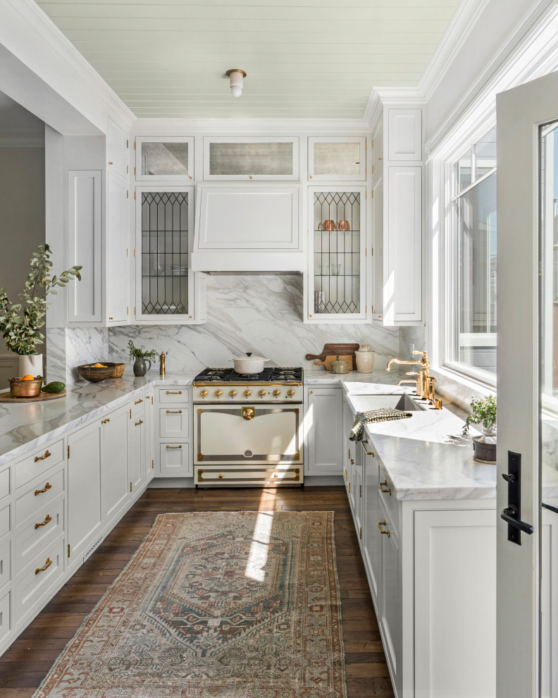 Inspiration for a victorian kitchen remodel in San Francisco