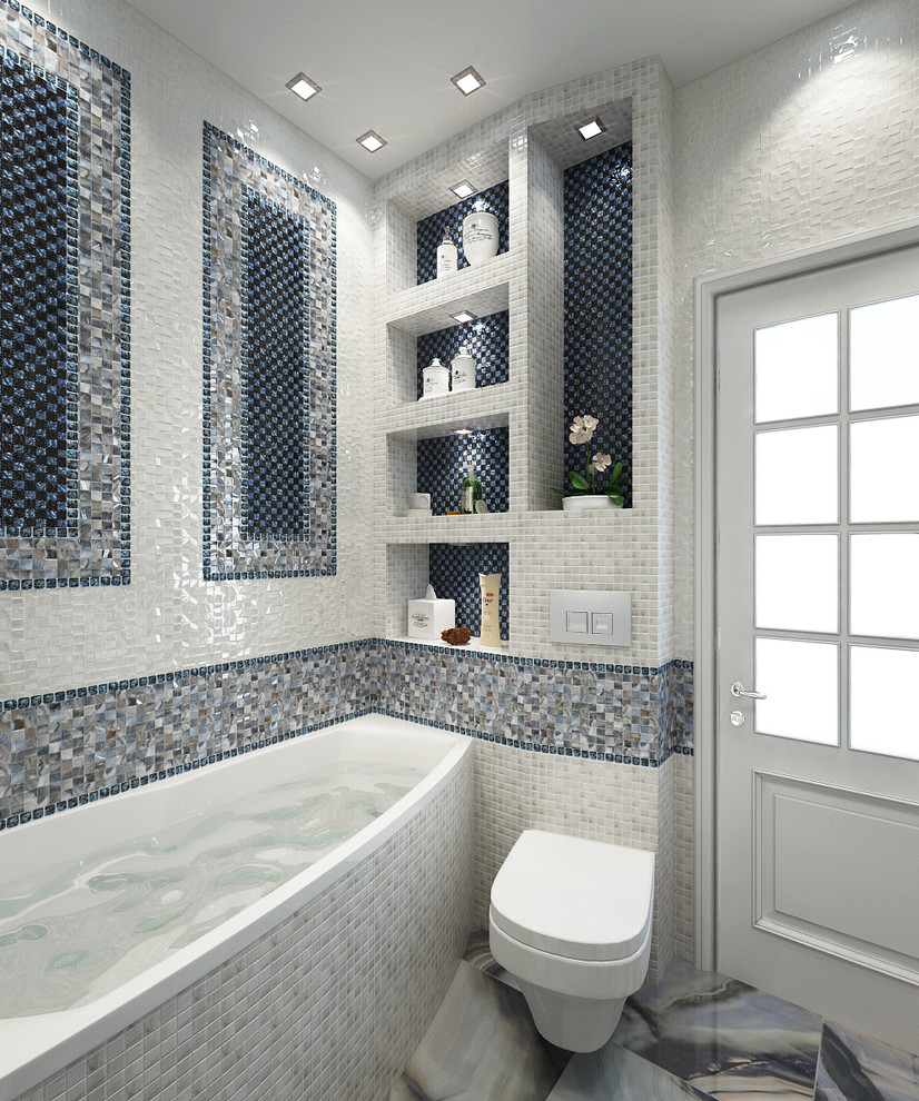 Мозаичная ванная комната