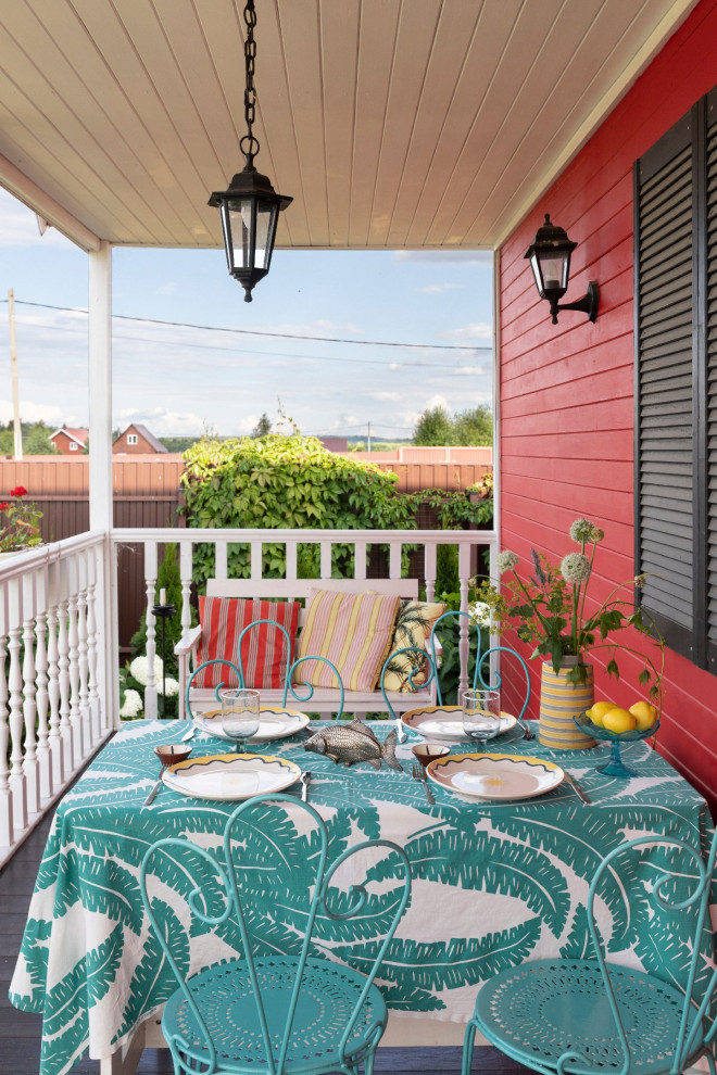 Дачный дом 57 м² с фруктовым садом в Подмосковье