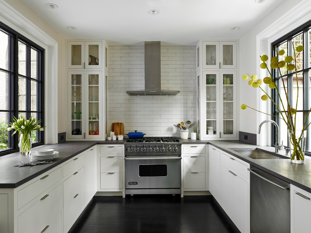 a. delancey place renovation - transitional - kitchen