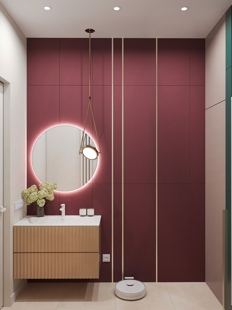 Жк "Огни", проект квартиры-студии в Москве.