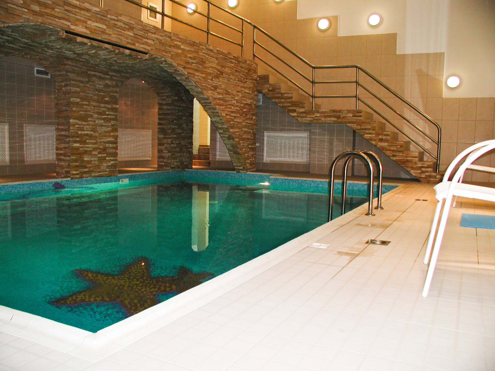 Строительство бассейна в фитнес клубе