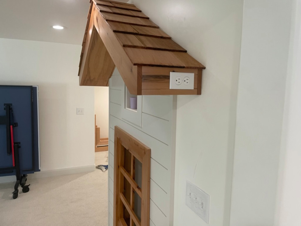 Custom Kids Playroom and Basement