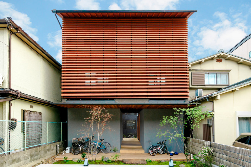 Modern home design in Kyoto.