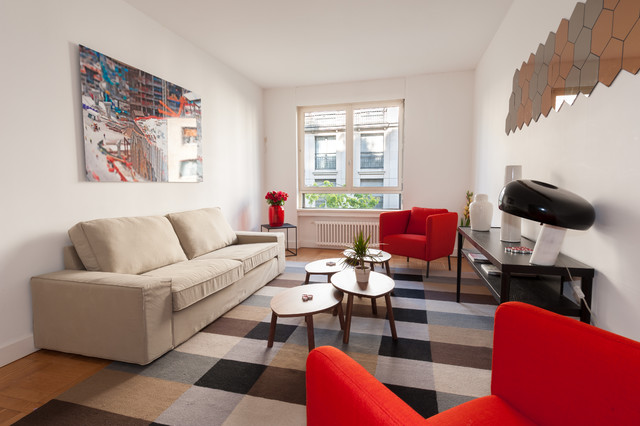 Architecture int&eacute;rieure contemporary-living-room