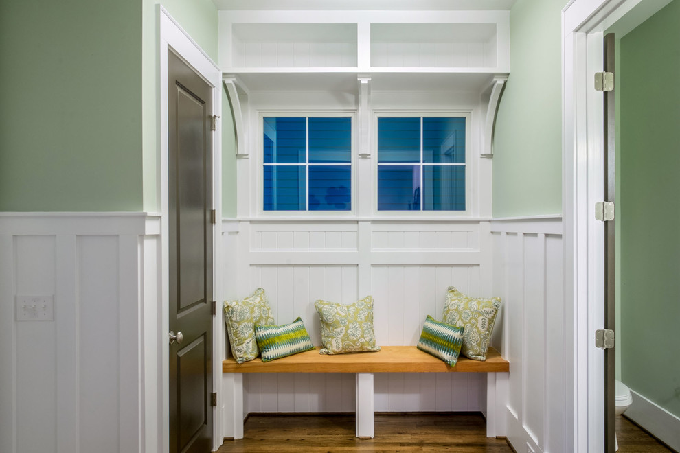 Transitional entryway photo in Charlotte