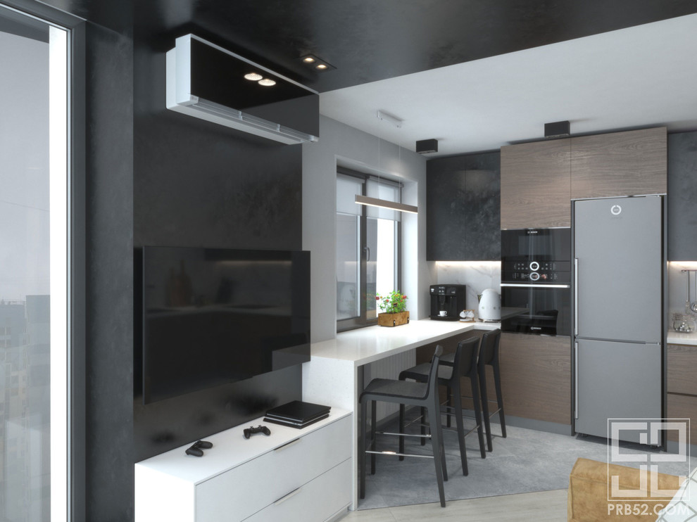 Проект частного интерьера в ЖК "7 Небо"