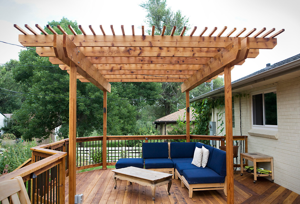 Bellaire Deck & Pergola Transitional Deck Denver by Highline by
