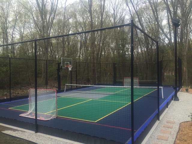 tennis courts