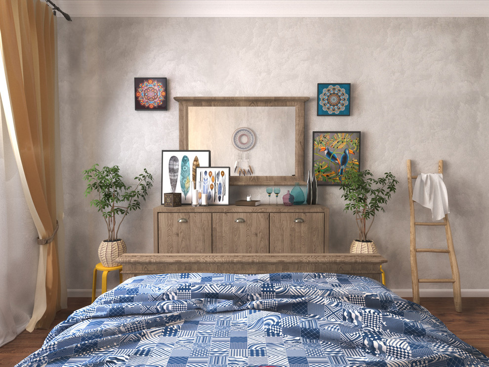 Спальня "немножечко бохо"