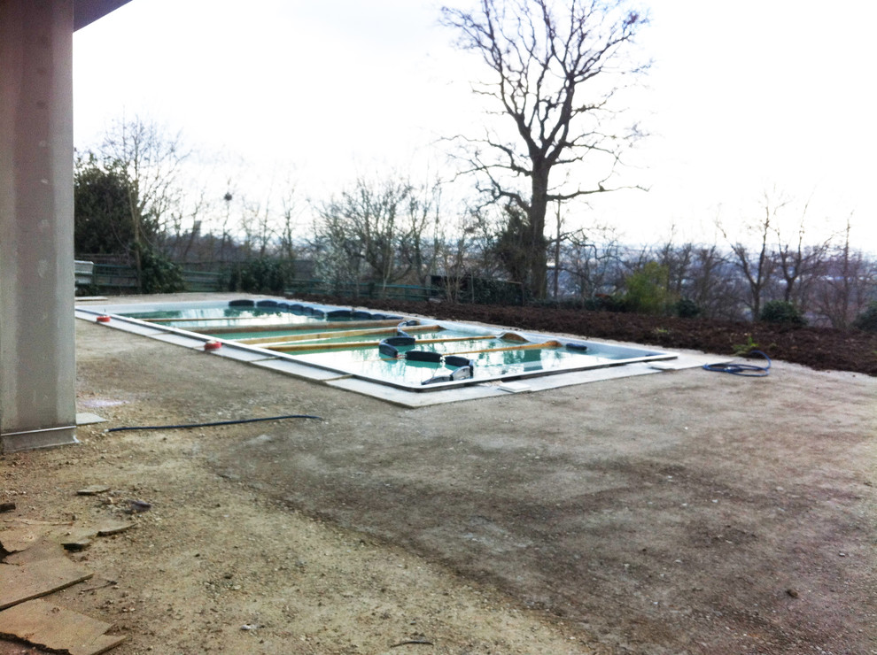 Jardin contemporain-zen