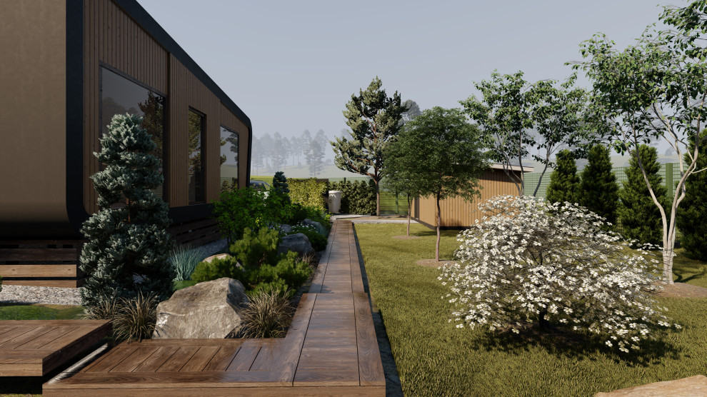 Зона за домом