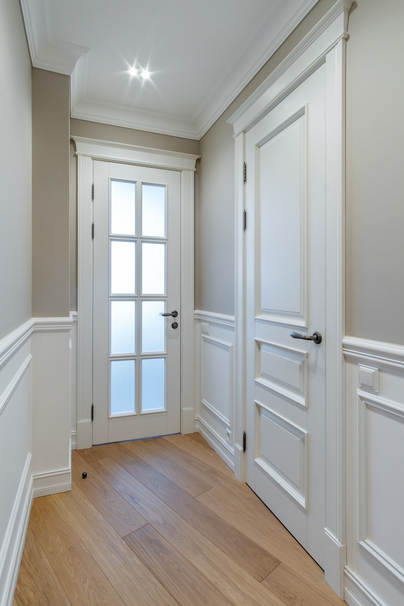 Двери Орлеан и Леон фабрики Брянский лес. Дизайнер Полина Усан